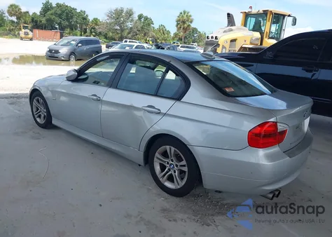 2008 BMW 328I из США, поврежденный, VIN WBAVA37578NL50095